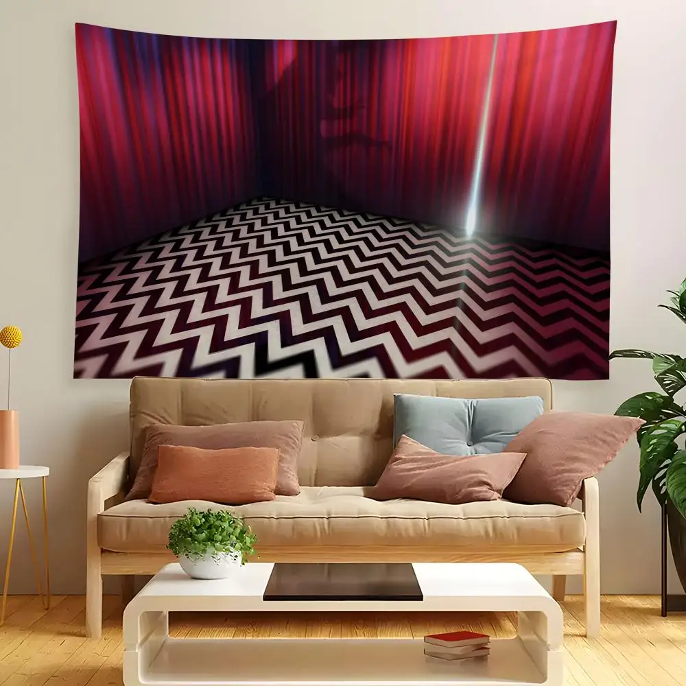 Twin Peaks Dark Design Tapestry