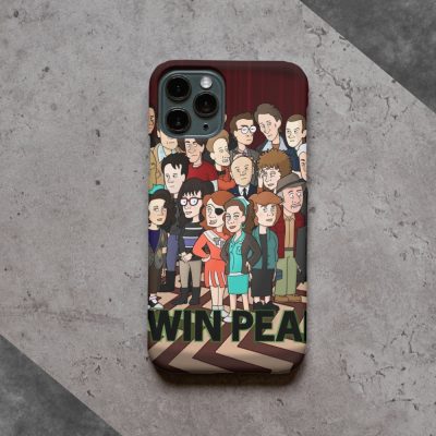 Twin Peaks Cartoon Phone Case