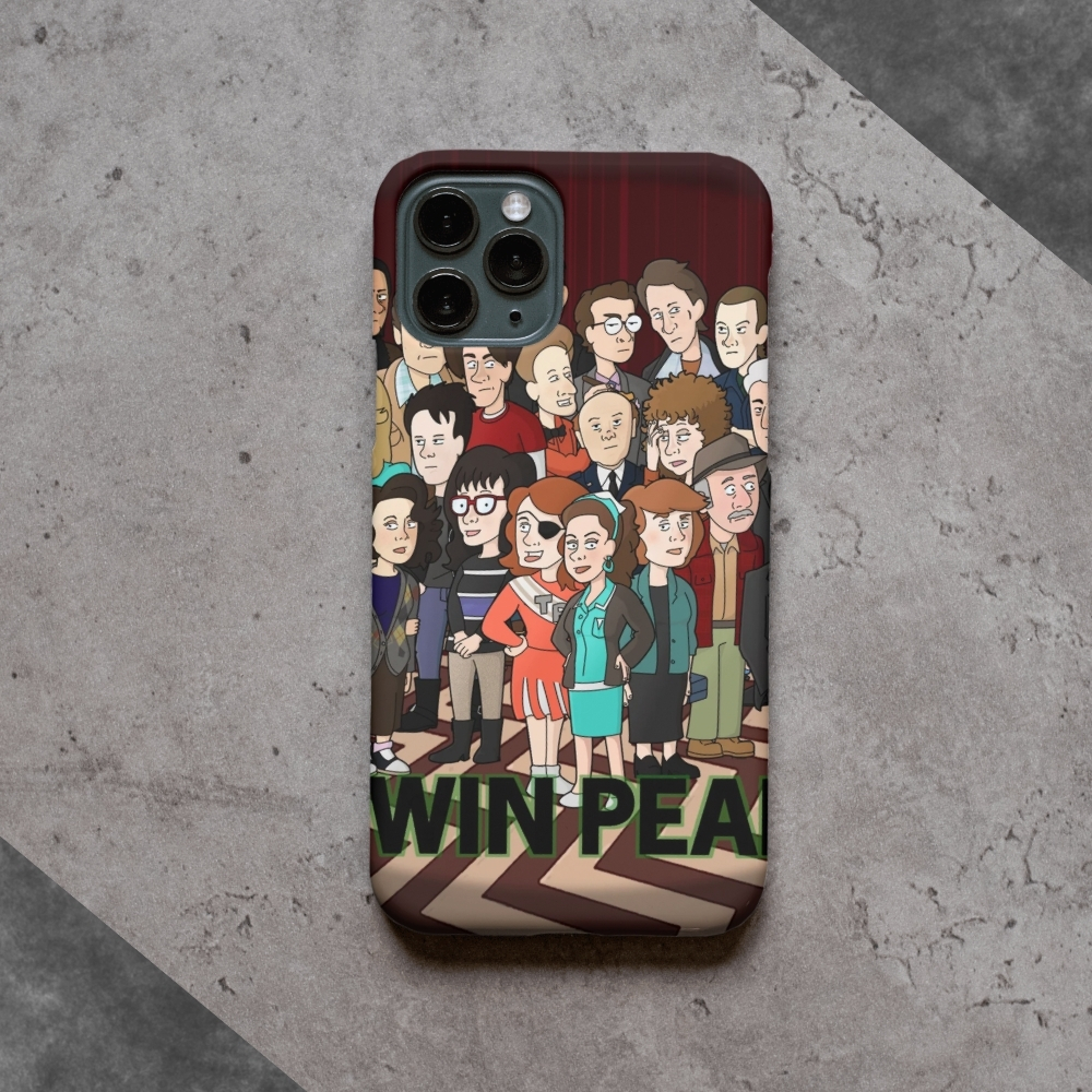 Twin Peaks Cartoon Phone Case