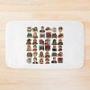 Twin Peaks Cute Sticker Bath Mat
