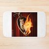 Twin Peaks Fire Heart Bath Mat