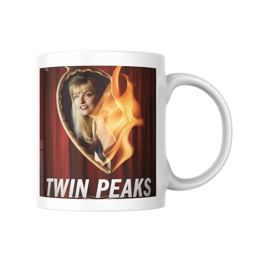 Twin Peaks Fire Hearts Mug