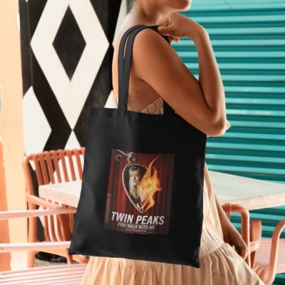 Twin Peaks Fire Walk With Me Tote Bag