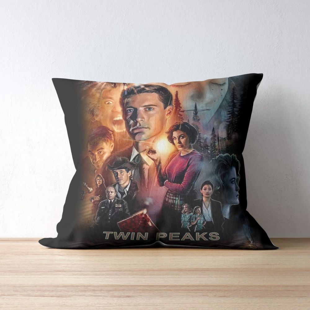 Twin Peaks Hot Movie Throw Pillow