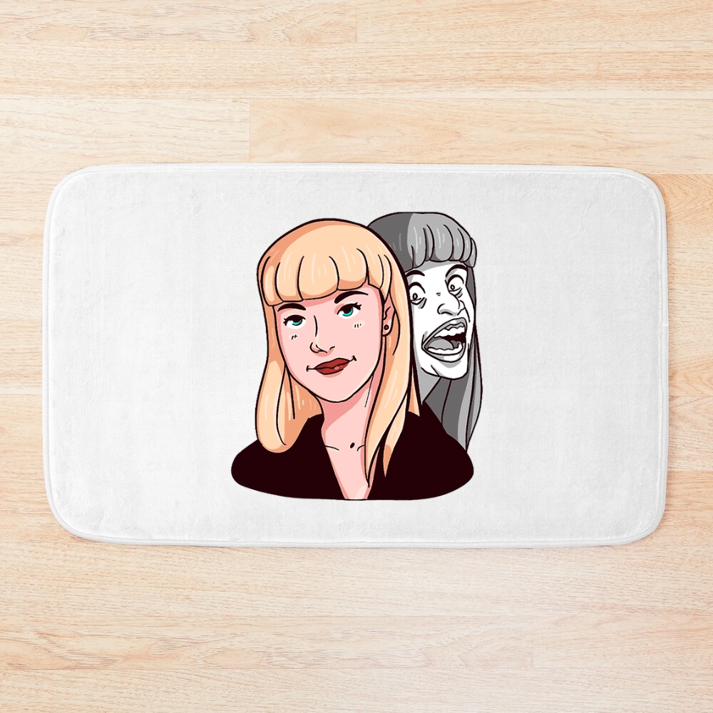 Twin Peaks Laura Palmer Scary Bath Mat