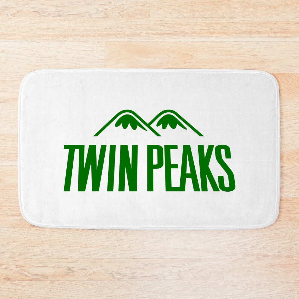 Twin Peaks New Logo Bath Mat