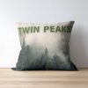 Twin Peaks Rain Forest Throw Pillow