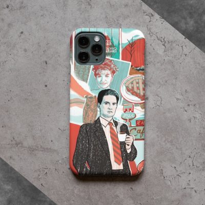 Twin Peaks illustrations Phone Case