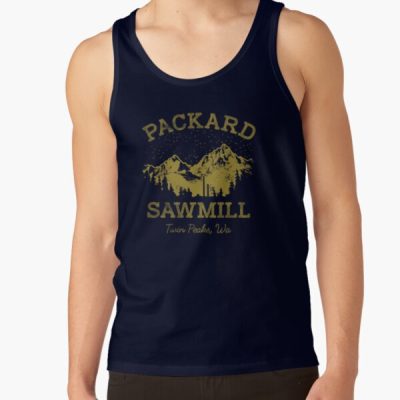 Twin Peaks Packard Sawmill Distressed Retro Tank Top