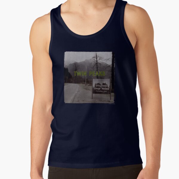 Twin Peaks Mountain View Photoreal Tank Top - Image 5