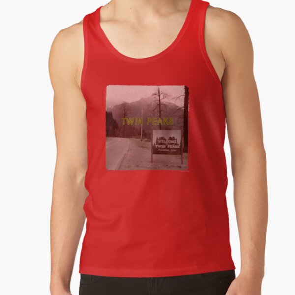 Twin Peaks Mountain View Photoreal Tank Top - Image 4