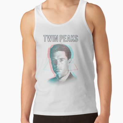 Twin Peaks Fbi Special Agent Dale Cooper Retro Tank Top