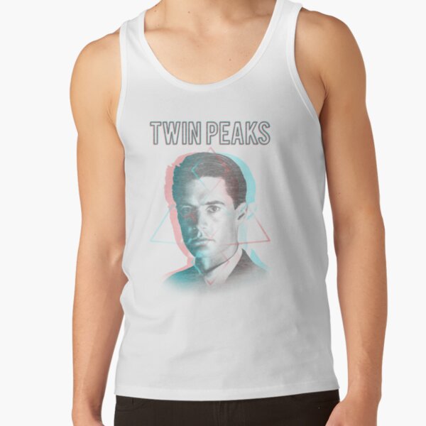 Twin Peaks Fbi Special Agent Dale Cooper Retro Tank Top