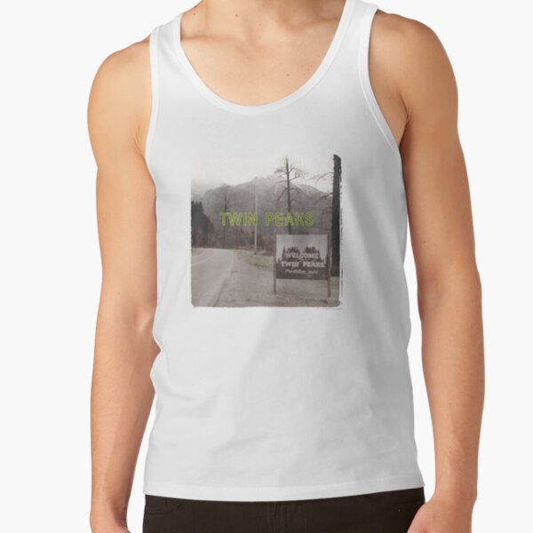 Twin Peaks Mountain View Photoreal Tank Top