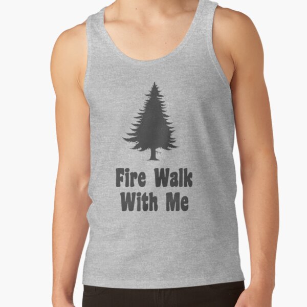 Twin Peaks Fire Walk With Me Tree Cutout Tank Top - Image 3