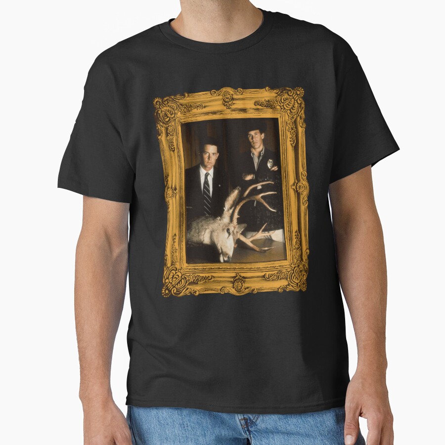 Twin Peaks Agent Cooper Sheriff Truman T-shirt - Image 2
