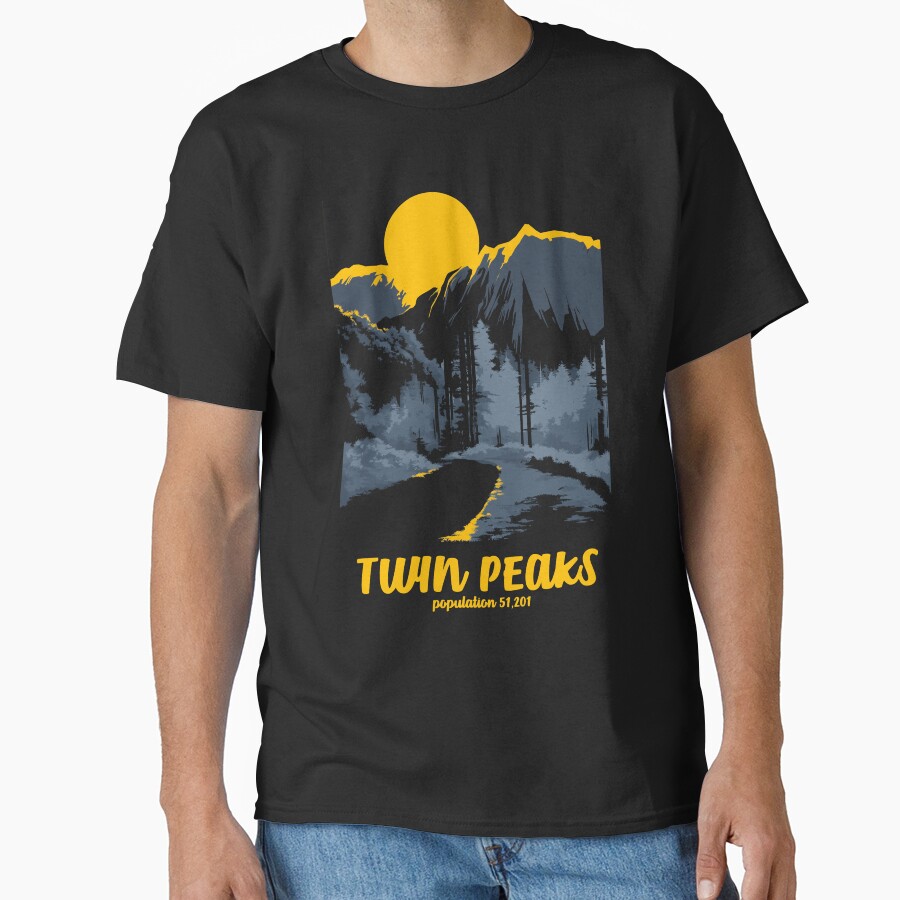 Twin Peaks National Parks Style Tonal T-shirt - Image 3