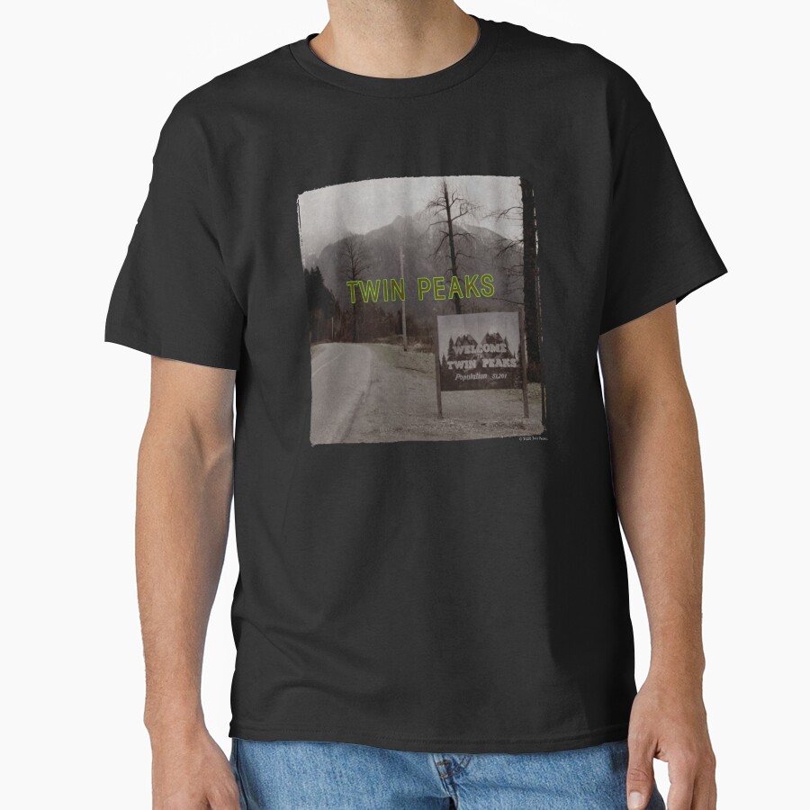 Twin Peaks Mountain View Photoreal T-shirt - Image 2