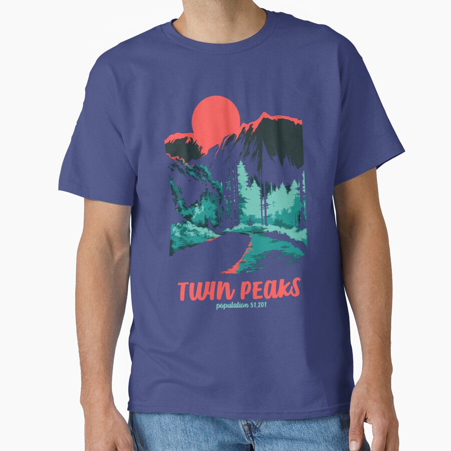 Twin Peaks Classic National Parks Tonal T-shirt - Image 4