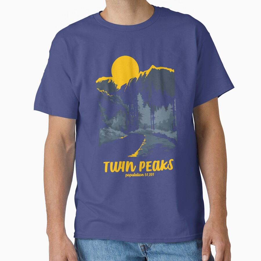 Twin Peaks National Parks Style Tonal T-shirt - Image 4