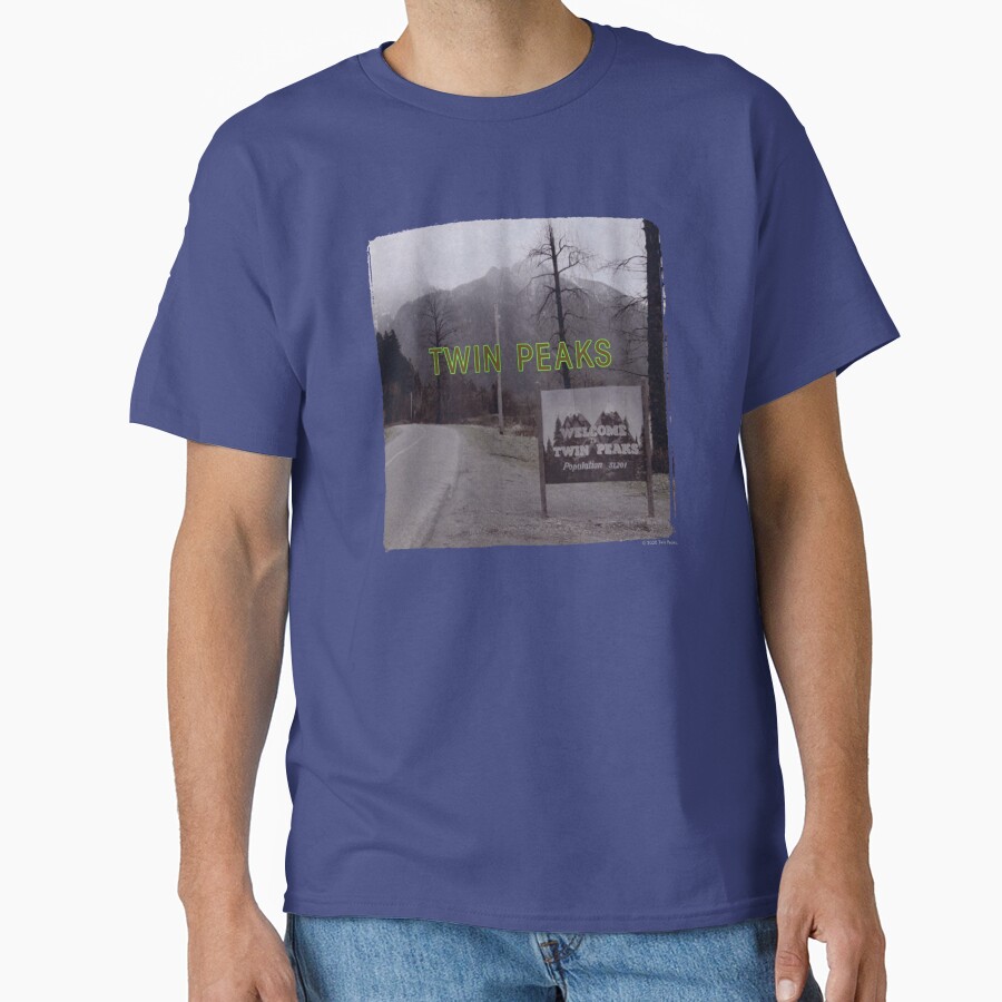 Twin Peaks Mountain View Photoreal T-shirt - Image 4