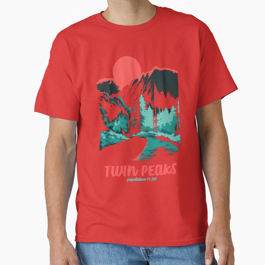 Twin Peaks Classic National Parks Tonal T-shirt - Image 5