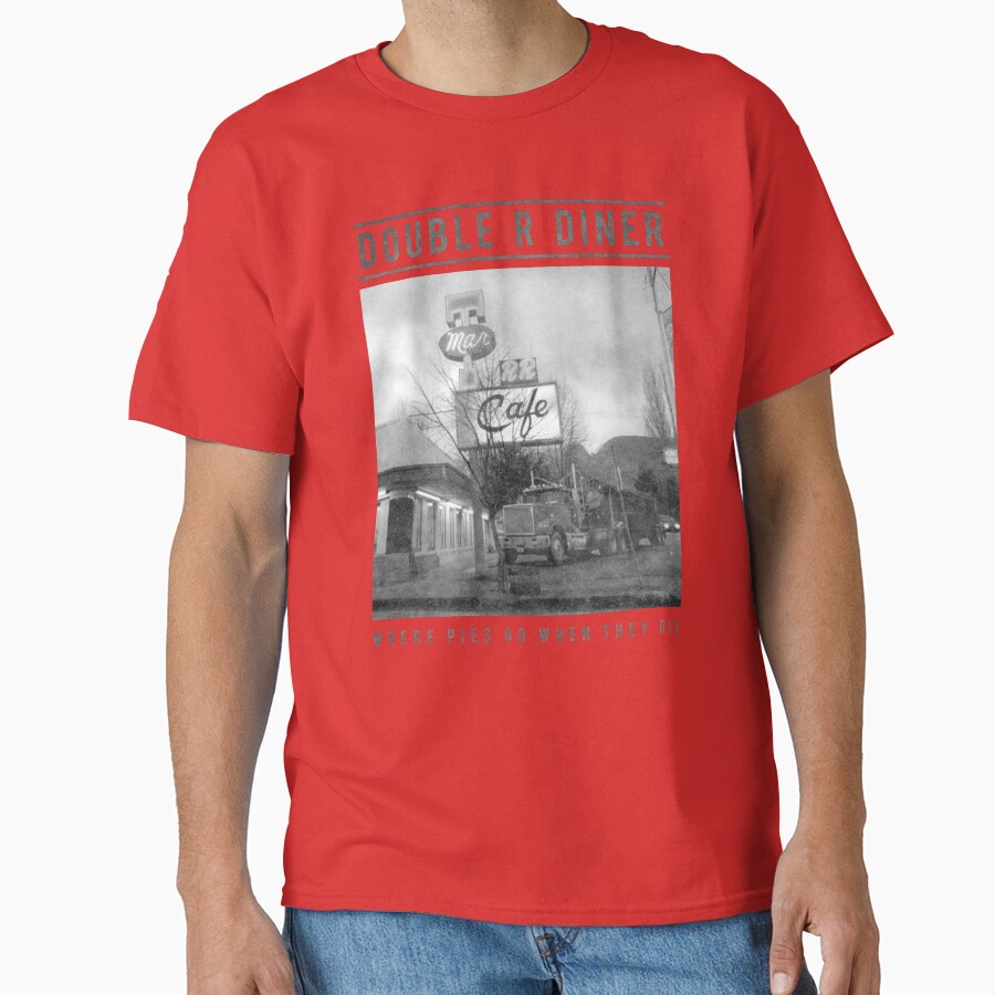 Twin Peaks Double R Diner Retro T-shirt - Image 5