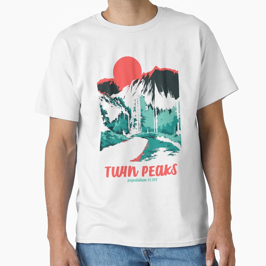 Twin Peaks Classic National Parks Tonal T-shirt - Image 2