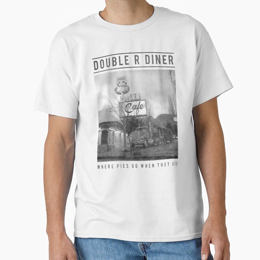 Twin Peaks Double R Diner Retro T-shirt