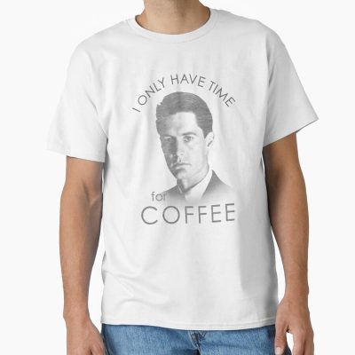 Twin Peaks Only Time For Coffee Distressed T-shirt