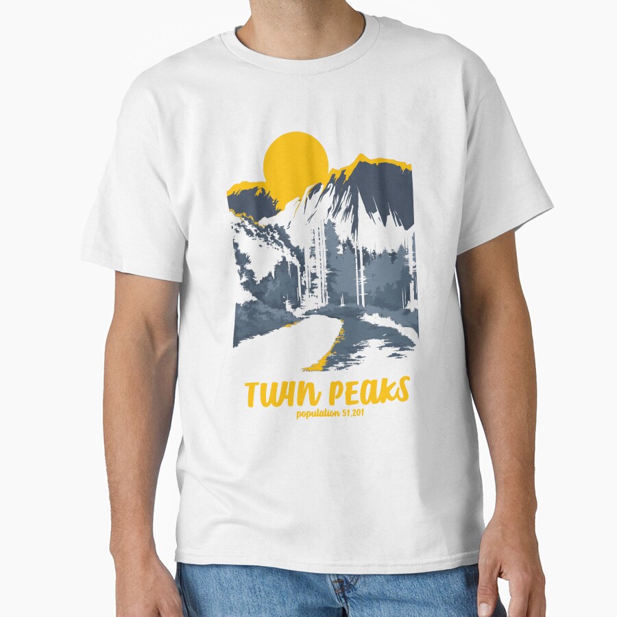 Twin Peaks National Parks Style Tonal T-shirt - Image 2