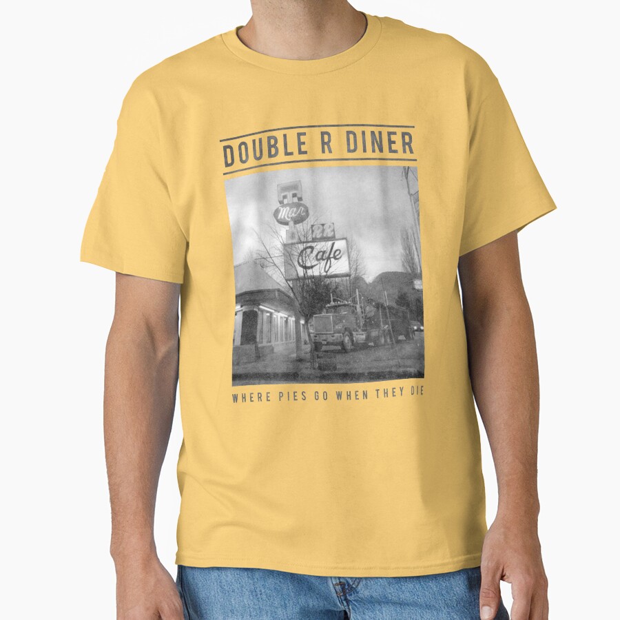 Twin Peaks Double R Diner Retro T-shirt - Image 6