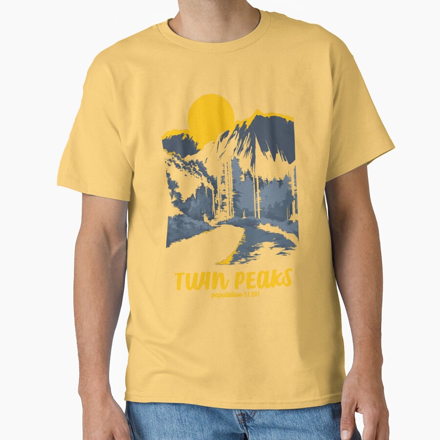 Twin Peaks National Parks Style Tonal T-shirt - Image 6