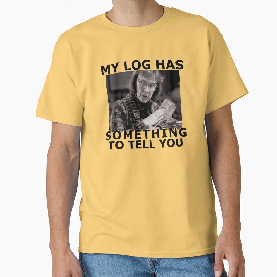 Twin Peaks Margaret My Log Has Something To Tell You Photo T-shirt - Image 6