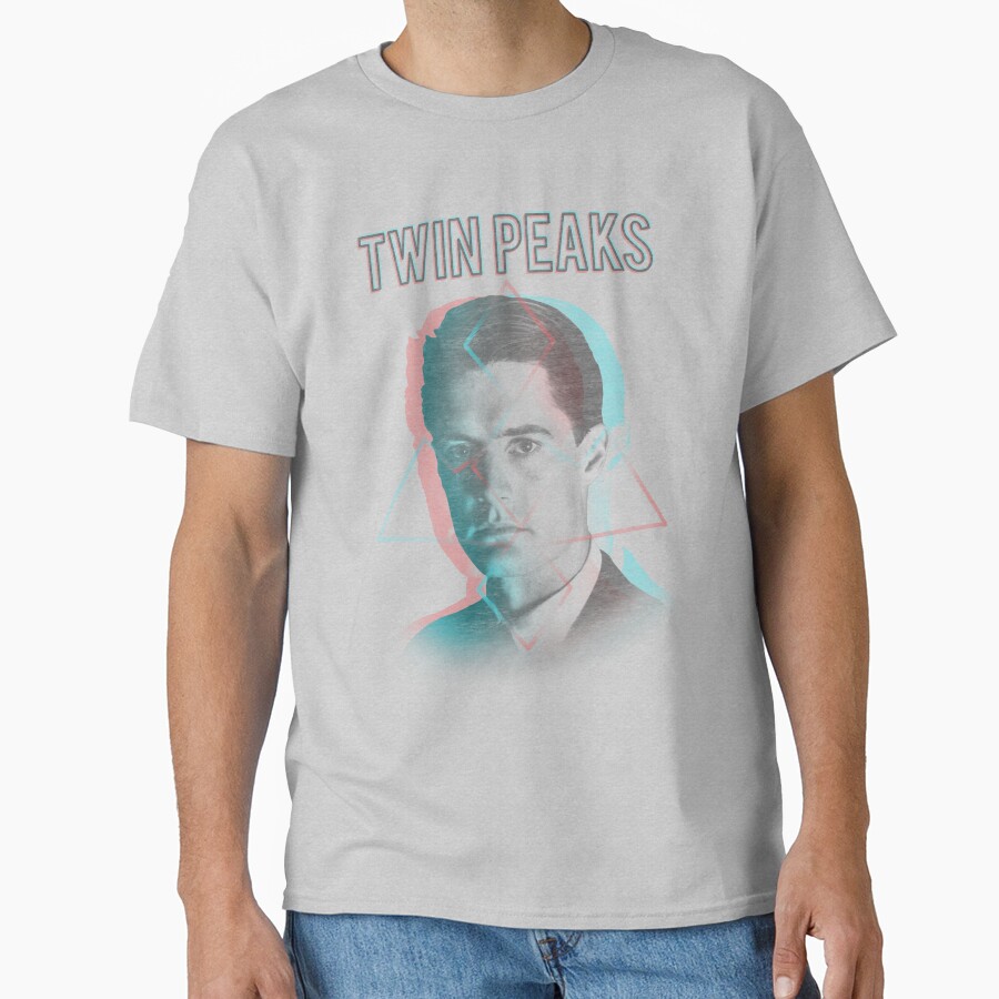 Twin Peaks Fbi Special Agent Dale Cooper Retro T-shirt - Image 3
