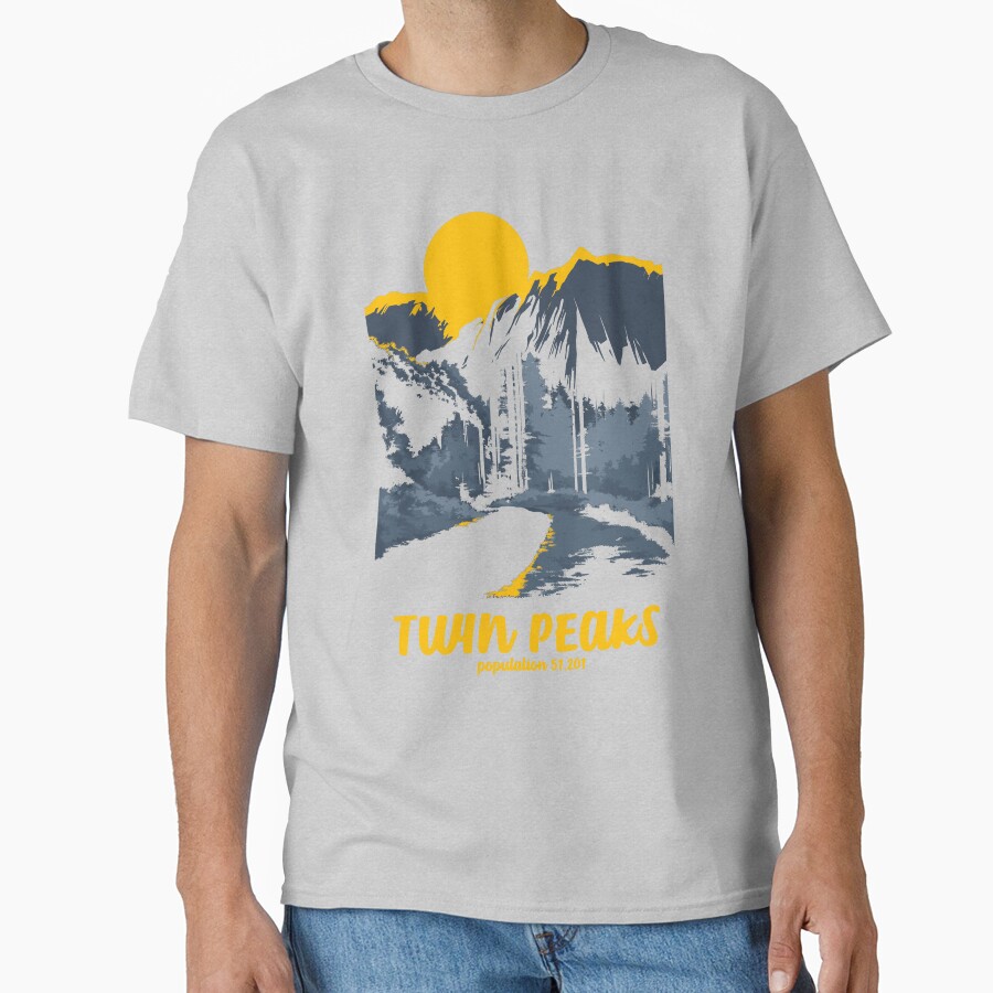 Twin Peaks National Parks Style Tonal T-shirt