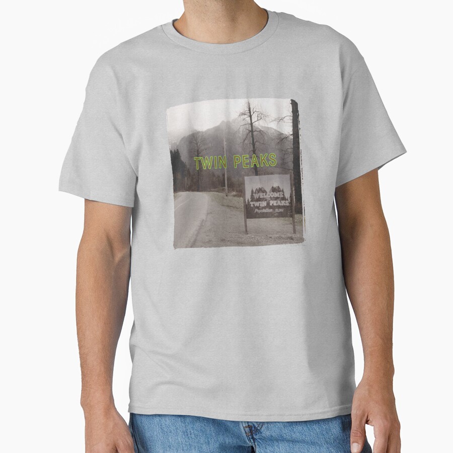 Twin Peaks Mountain View Photoreal T-shirt - Image 3
