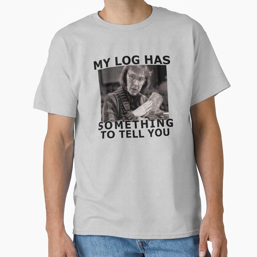 Twin Peaks Margaret My Log Has Something To Tell You Photo T-shirt - Image 3