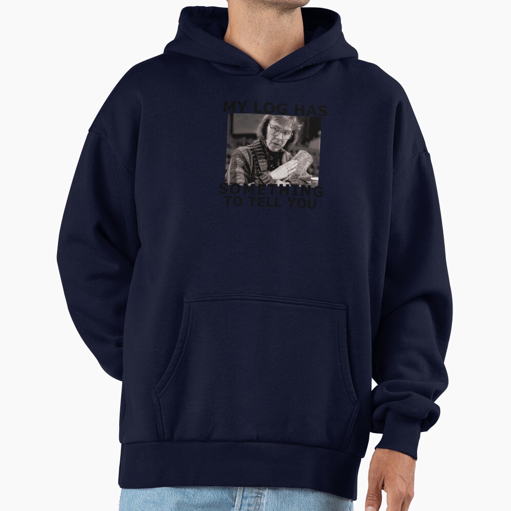 Twin Peaks Margaret My Log Has Something To Tell You Photo Hoodie - Image 5