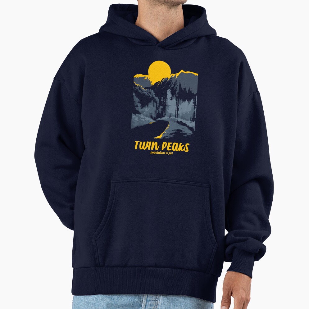 Twin Peaks National Parks Style Tonal Hoodie - Image 5
