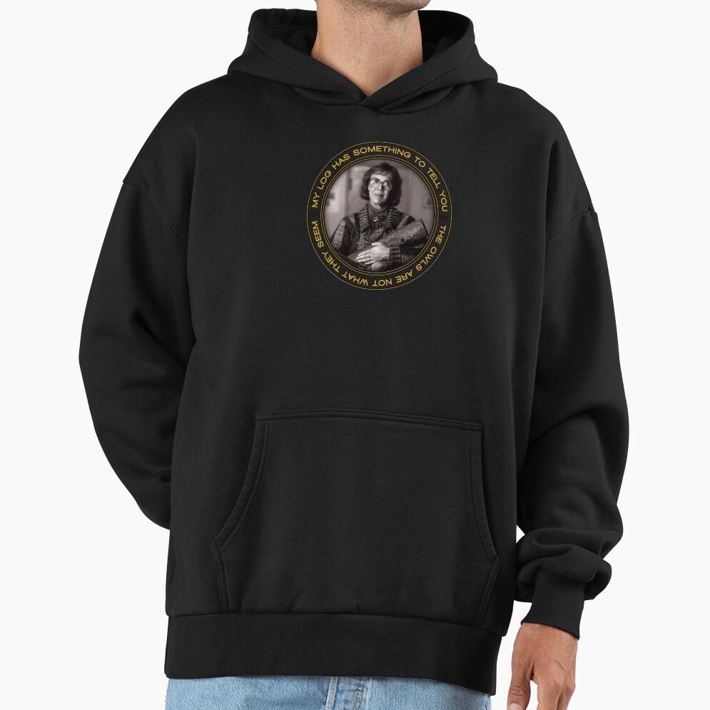 Twin Peaks Margaret Distressed Lo Hoodie