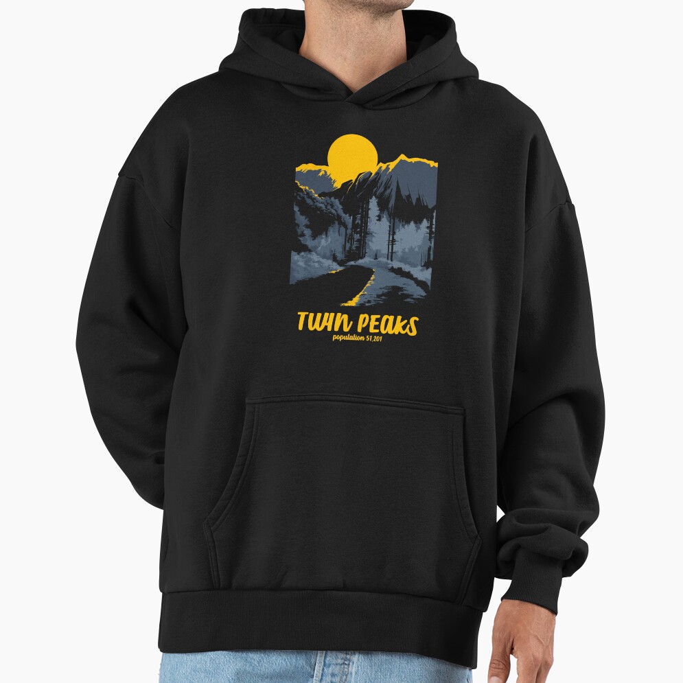 Twin Peaks National Parks Style Tonal Hoodie - Image 3