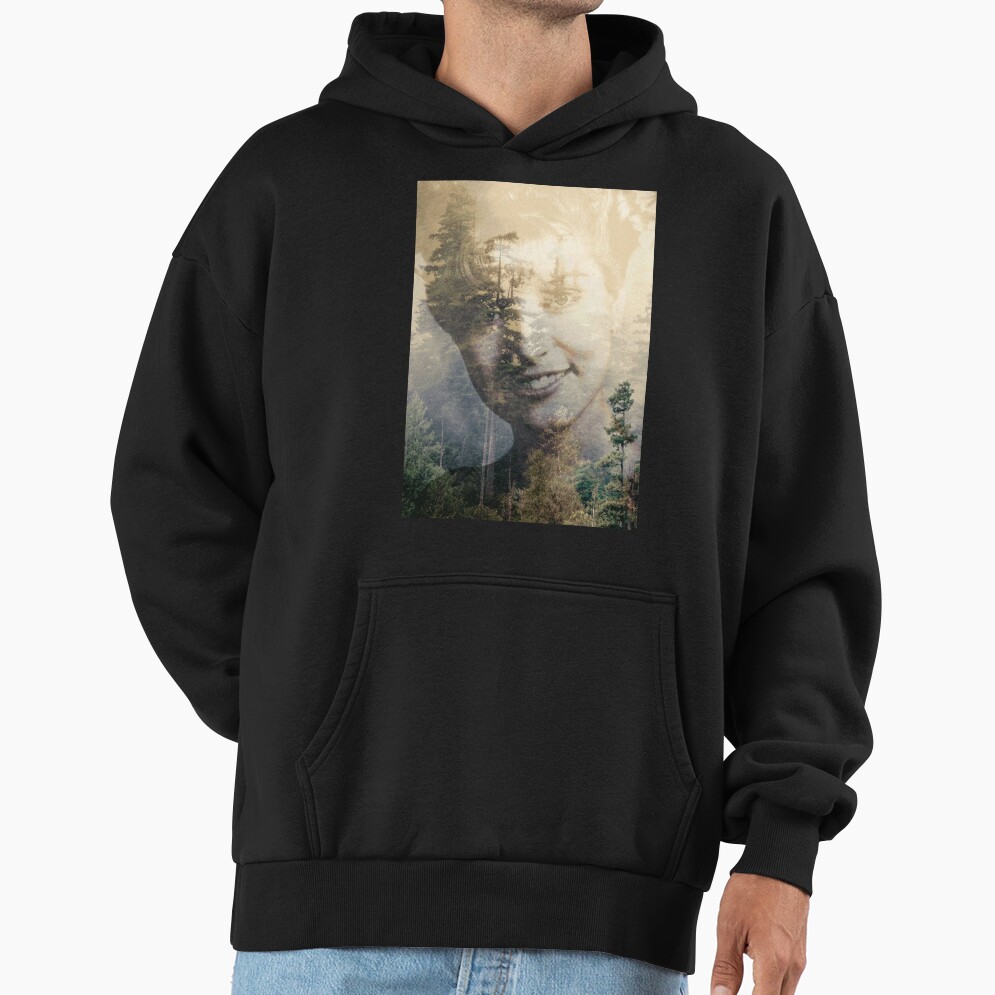 Twin Peaks Laura Double Exposed Forest Photo Hoodie