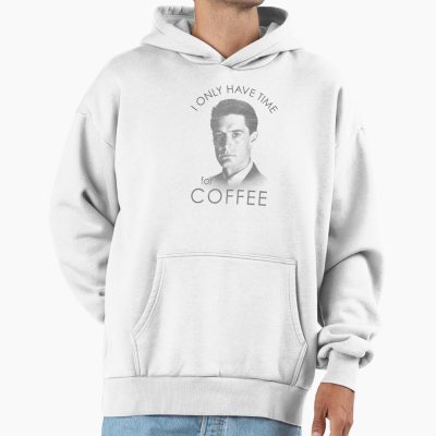 Twin Peaks Only Time For Coffee Distressed Hoodie