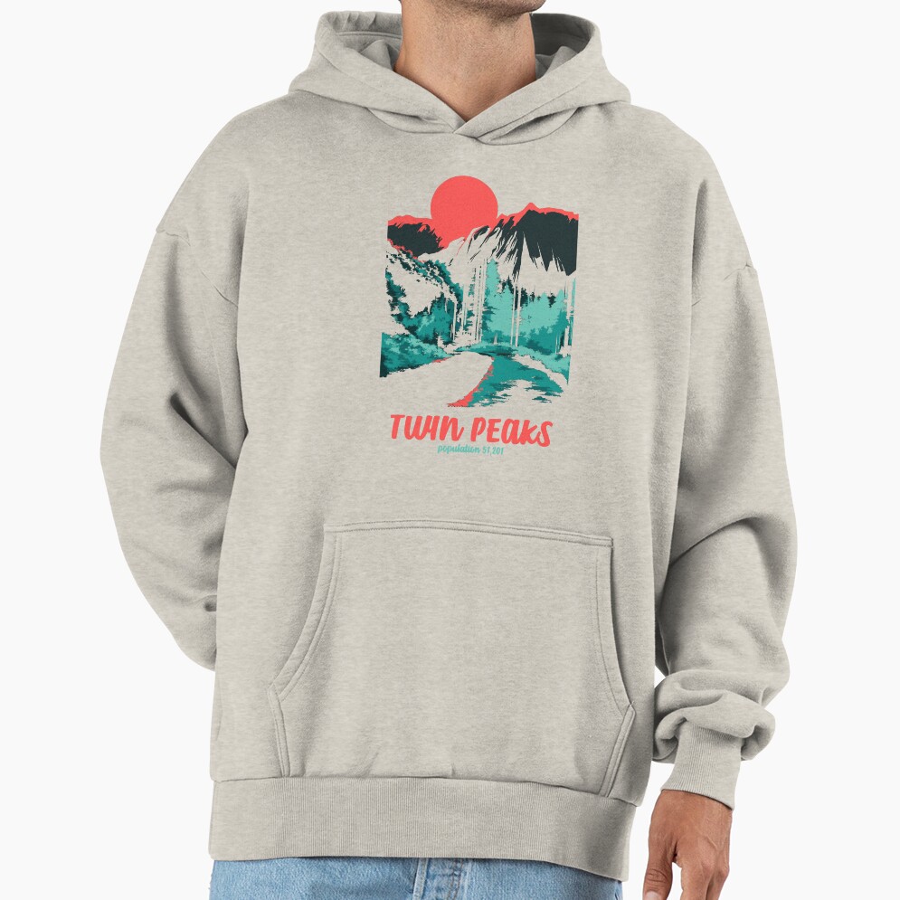 Twin Peaks Classic National Parks Tonal Hoodie - Image 3