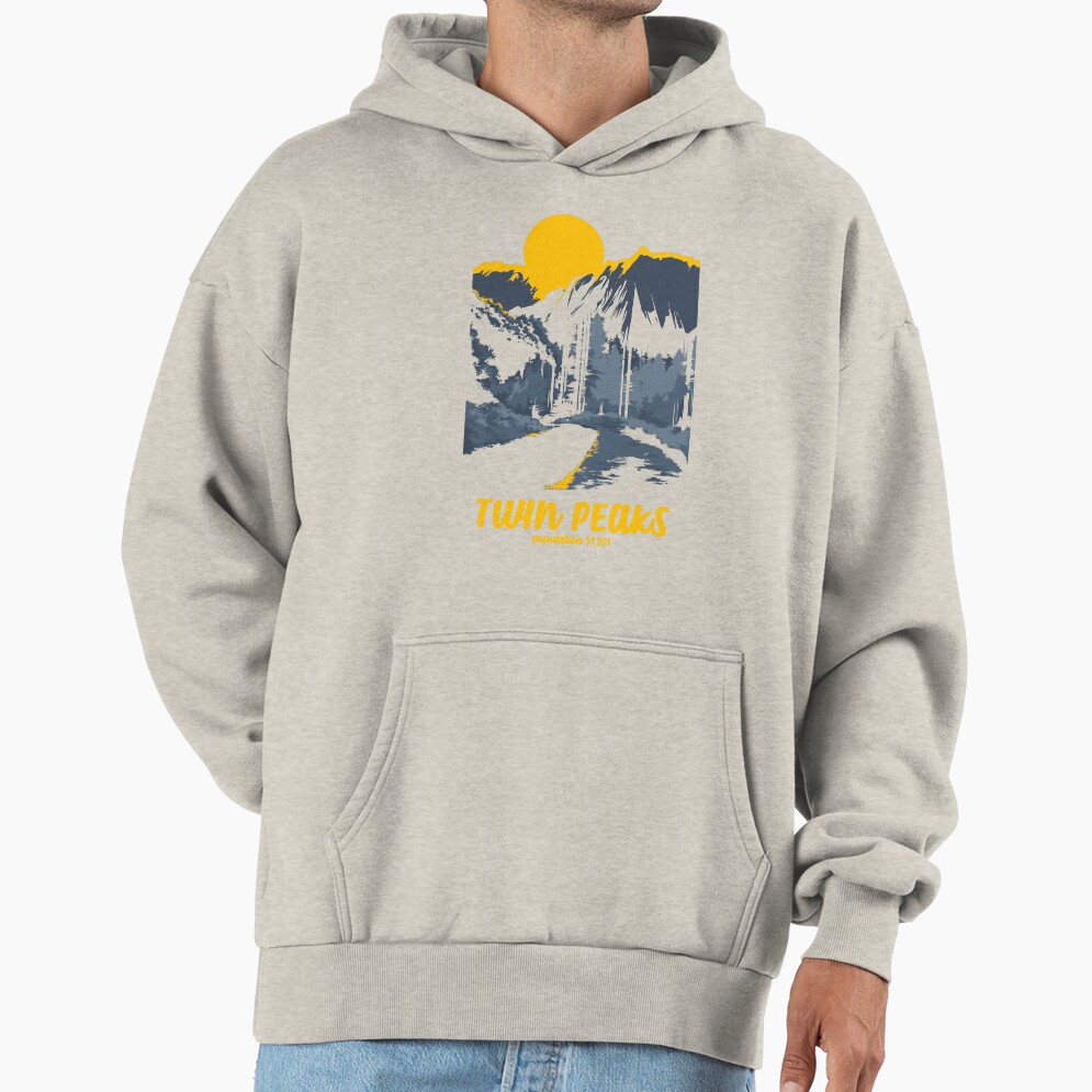 Twin Peaks National Parks Style Tonal Hoodie