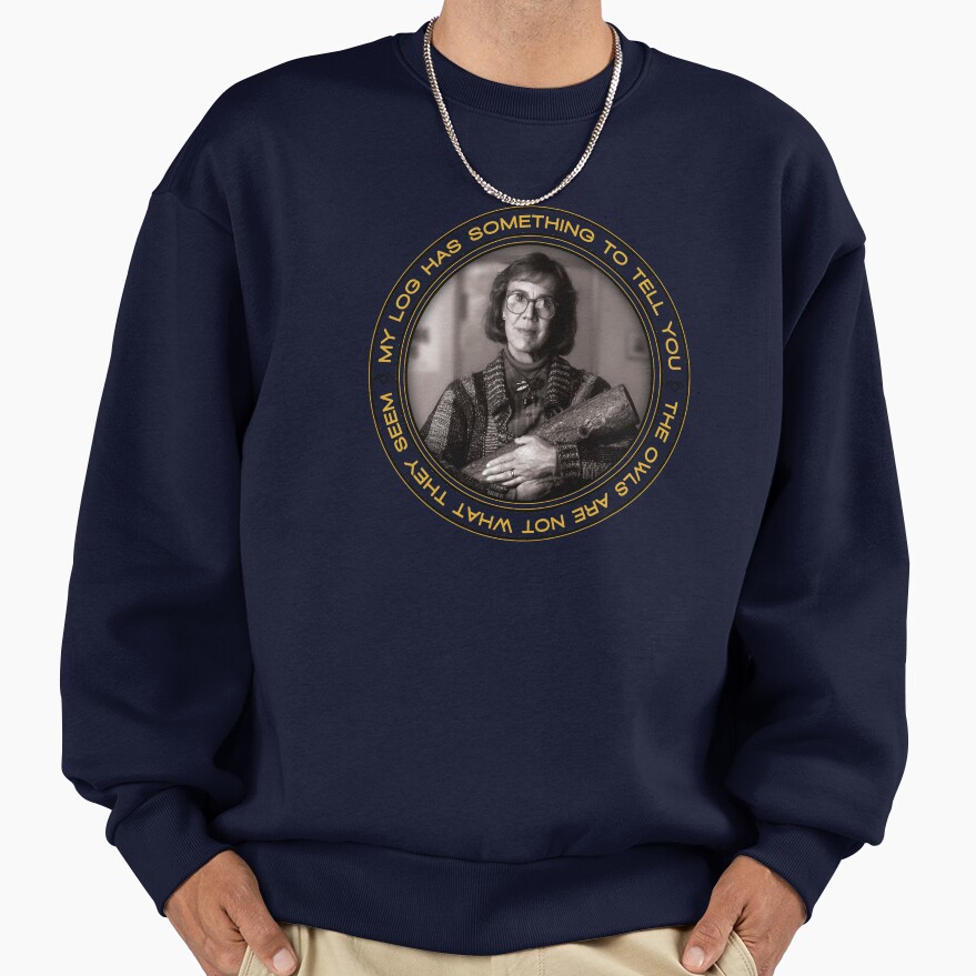 Twin Peaks Margaret Distressed Lo Sweatshirt - Image 5