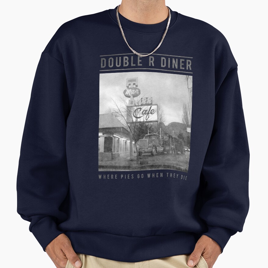 Twin Peaks Double R Diner Retro Sweatshirt - Image 5