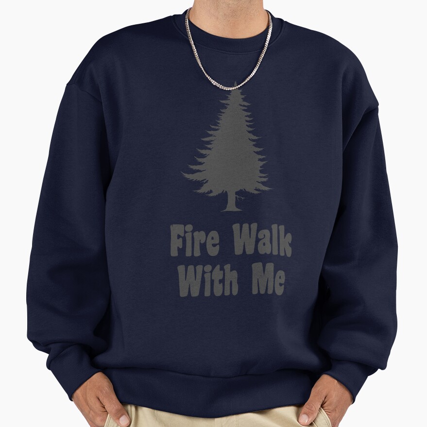 Twin Peaks Fire Walk With Me Tree Cutout Sweatshirt - Image 5