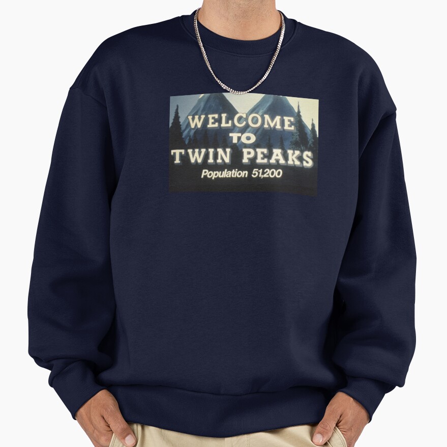 Twin Peaks Welcome To Twin Peaks Population Sweatshirt - Image 5